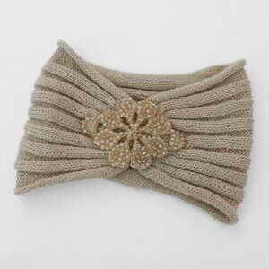 Aldo Beaded Sparkly Knit Headband